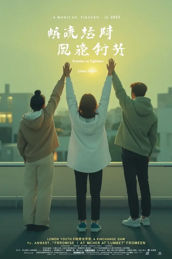 十八岁的约定 - 校园青春影片海报 十八岁的约定