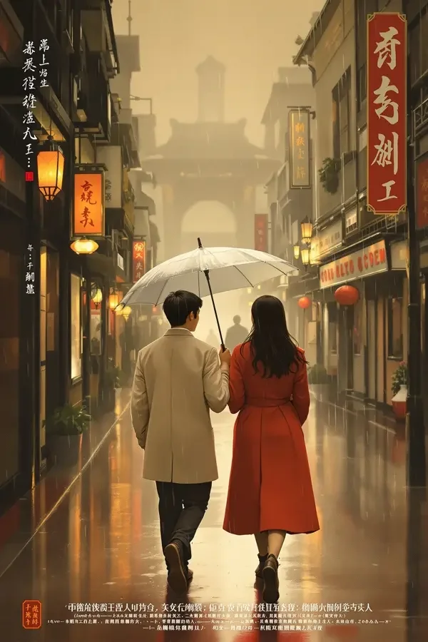 雨季告白 - 校园青春影片海报 雨季告白
